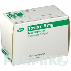 ТОВИАЗ (TOVIAZ) 8 мг таблетки 100 шт - Фезотеродин PFIZER