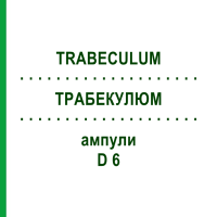 ТРАБЕКУЛЮМ (TRABECULUM) D 6 ампулы 8 шт - Гомеопатия WELEDA