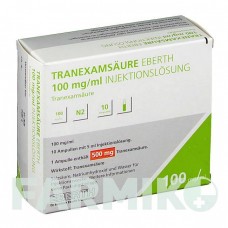 ТРАНЕКСАМСАУР (TRANEXAMSAURE) 100 мг/мл розчин 10x5 мл - Транексамова кислота DR.FRIEDRICH EBERTH