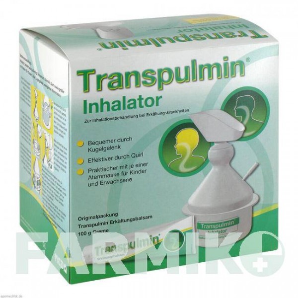 ТРАНСПУЛЬМИН (TRANSPULMIN) крем 100 г - Активные вещества MEDA PHARMA