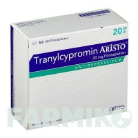 ТРАНІЛЦИПРОМІН (TRANYLCYPROMIN) 20 мг таблетки 100 шт - Транілципромін ARISTO PHARMA