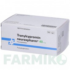 ТРАНИЛЦИПРОМИН (TRANYLCYPROMIN) 40 мг таблетки 100 шт - Транилципромин NEURAXPHARM