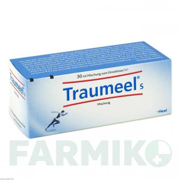 ТРАУМЕЛЬ (TRAUMEEL) капли 30 мл - Гомеопатия BIOLOGISCHE HEILMITTEL HEEL