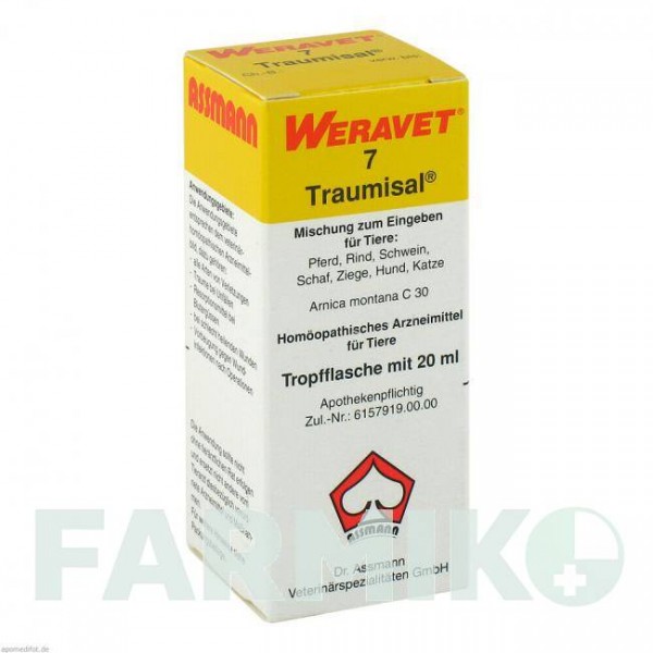 ТРАУМИСАЛ (TRAUMISAL) 7 капли 20 мл - Активные вещества BIOKANOL PHARMA