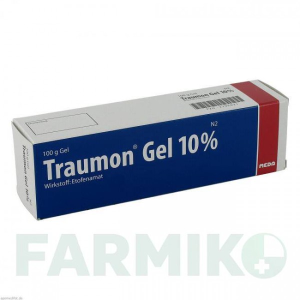 ТРАУМОН (TRAUMON) 10% гель 100 г - Етофенамат MEDA PHARMA