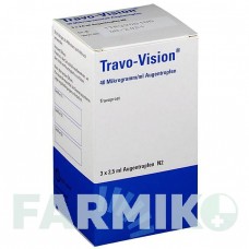 ТРАВО ВИЗИОН (TRAVO VISION) 40 мкг/мл капли 2,5 мл - Травопрост OMNIVISION