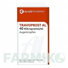 ТРАВОПРОСТ (TRAVOPROST) 40 мкг/мл капли 2,5 мл - Травопрост ALIUD PHARMA
