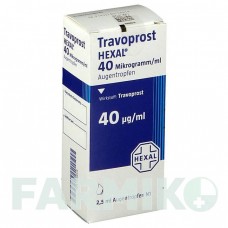 ТРАВОПРОСТ (TRAVOPROST) 40 мкг/мл капли 1x2,5 мл - Травопрост HEXAL