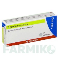 ТРАЗОДОН (TRAZODON) 100 мг таблетки 20 шт - Тразодон GLENMARK