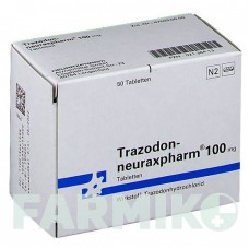 ТРАЗОДОН (TRAZODON) 100 мг таблетки 50 шт - Тразодон NEURAXPHARM