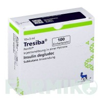 ТРЕСИБА (TRESIBA) 100 МЕ/мл раствор 10x3 мл - Инсулин деглюдек NOVO NORDISK