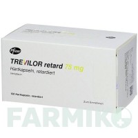 ТРЕВІЛОР (TREVILOR) 75 мг капсули 100 шт - Венлафаксин KOHLPHARMA
