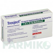 ТРЕКСДЖЕКТ (TREXJECT) 10 мг ( 10 мг/мл ) розчин 1 шт - Метотрексат MEDAC