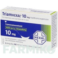 ТРІАМГЕКСАЛ (TRIAMHEXAL) 10 суспензія 5x1 мл - Триамцинолон депо HEXAL