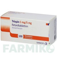 ТРИАПІН (TRIAPIN) 5 мг/5 мг таблетки 100 шт - Раміприл, Фелодипін KOHLPHARMA