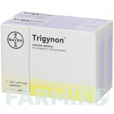 ТРИГИНОН (TRIGYNON) таблетки 3x21 шт - Левоноргестрел, Этинилэстрадиол EMRA-MED