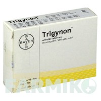 ТРИГИНОН (TRIGYNON) таблетки 3x21 шт - Левоноргестрел, Этинилэстрадиол KOHLPHARMA