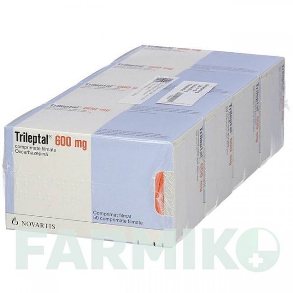ТРИЛЕПТАЛ (TRILEPTAL) 600 мг таблетки 200 шт - Окскарбазепін 1 0 1 CAREFARM