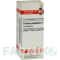 ТРИЛЛИУМ ПЕНДУЛУМ (TRILLIUM PENDULUM) C 30 глобули 10 г - Гомеопатия DHU