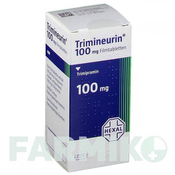 ТРИМИНЕВРИН (TRIMINEURIN) 100 мг таблетки 20 шт - Тримипрамин HEXAL