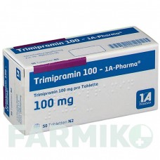 ТРИМИПРАМИН (TRIMIPRAMIN) 100 таблетки 50 шт - Тримипрамин 1 A PHARMA