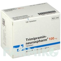 ТРИМІПРАМІН (TRIMIPRAMIN) 100 мг таблетки 100 шт - Триміпрамін NEURAXPHARM