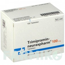 ТРИМИПРАМИН (TRIMIPRAMIN) 100 мг таблетки 100 шт - Тримипрамин NEURAXPHARM