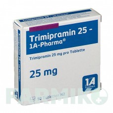 ТРИМИПРАМИН (TRIMIPRAMIN) 25 таблетки 50 шт - Тримипрамин 1 A PHARMA