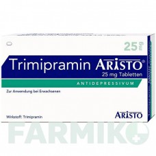 ТРИМИПРАМИН (TRIMIPRAMIN) 25 мг таблетки 100 шт - Тримипрамин ARISTO PHARMA