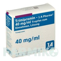 ТРИМИПРАМИН (TRIMIPRAMIN) 40 мг/мл капли 3x30 мл - Тримипрамин 1 A PHARMA