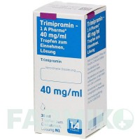 ТРИМИПРАМИН (TRIMIPRAMIN) 40 мг/мл капли 30 мл - Тримипрамин 1 A PHARMA