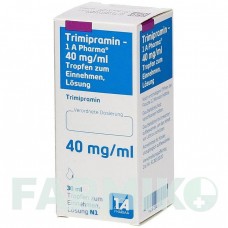 ТРИМИПРАМИН (TRIMIPRAMIN) 40 мг/мл капли 30 мл - Тримипрамин 1 A PHARMA