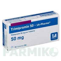 ТРИМИПРАМИН (TRIMIPRAMIN) 50 таблетки 20 шт - Тримипрамин 1 A PHARMA
