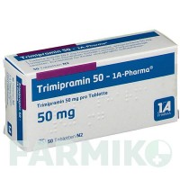 ТРИМІПРАМІН (TRIMIPRAMIN) 50 таблетки 50 шт - Триміпрамін 1 A PHARMA