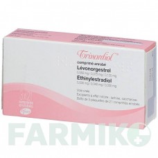 ТРИНОРДИОЛ (TRINORDIOL) таблетки 3x21 шт - Левоноргестрел, Этинилэстрадиол ACA MULLER-ADAG PHARMA
