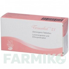 ТРИНОРДИОЛ (TRINORDIOL) таблетки 3x21 шт - Левоноргестрел, Этинилэстрадиол DOCPHARM