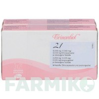 ТРИНОРДІОЛ (TRINORDIOL) таблетки 6x21 шт - Левоноргестрел, Етинілестрадіол EMRA-MED
