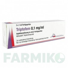 ТРИПТОФЕМ (TRIPTOFEM) 0,1 мг/мл шприци 2 шт - Трипторелин MARCKYRL PHARMA