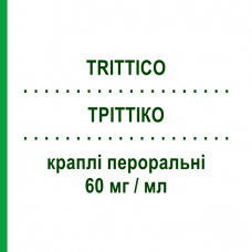 ТРИТТИКО (TRITTICO) 60 мг/мл капли оральные 30 мл - Тразодон ANGELINI