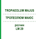 ТРОПЕОЛЮМ МАЮС (TROPAEOLUM MAJUS) LM 29 раствор 10 мл - Гомеопатия ARCANA DR.SEWERIN