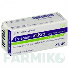 ТРОСПИУМ (TROSPIUM) 15 мг таблетки 30 шт - Троспиум ARISTO PHARMA
