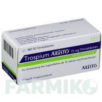 ТРОСПІУМ (TROSPIUM) 15 мг таблетки 50 шт - Троспіум ARISTO PHARMA