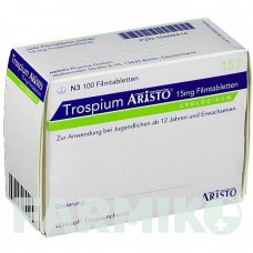 ТРОСПИУМ (TROSPIUM) 15 мг таблетки 100 шт - Троспиум ARISTO PHARMA