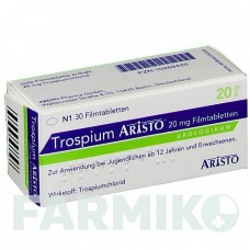 ТРОСПИУМ (TROSPIUM) 20 мг таблетки 30 шт - Троспиум ARISTO PHARMA