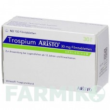 ТРОСПИУМ (TROSPIUM) 30 мг таблетки 30 шт - Троспиум ARISTO PHARMA