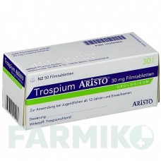 ТРОСПИУМ (TROSPIUM) 30 мг таблетки 50 шт - Троспиум ARISTO PHARMA