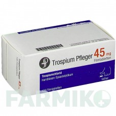 ТРОСПИУМ (TROSPIUM) 45 мг таблетки 100 шт - Троспиум DR.PFLEGER