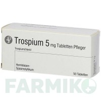 ТРОСПИУМ (TROSPIUM) 5 мг таблетки 50 шт - Троспиум DR.PFLEGER