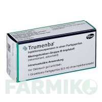 ТРУМЕНБА (TRUMENBA) 0,5 мл суспензия 10 шт - Менингококковая В многокомпонентная вакцина PFIZER