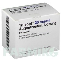 ТРУЗОПТ (TRUSOPT) 20 мг/мл капли 6x5 мл - Дорзоламид 2CARE4